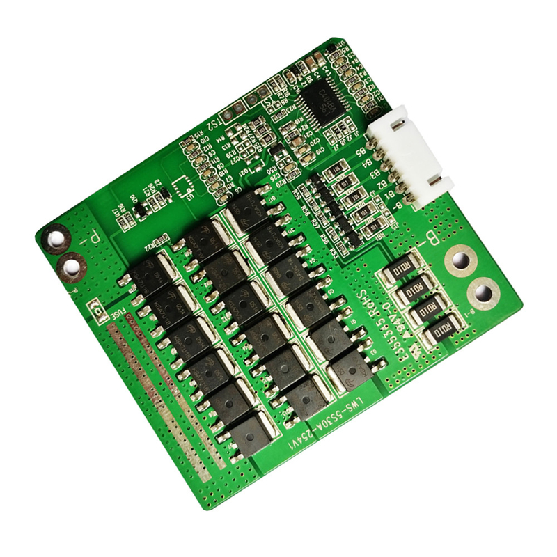 18.5V 30A 5S LTO แบตเตอรี่ BMS ความหนา 1.6 มม. สำหรับแบตเตอรี่ลิเธียมไอออน