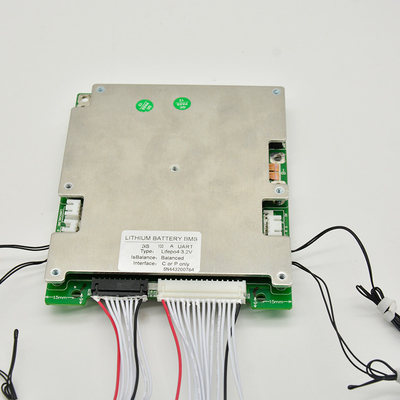 UART 48V BMS สำหรับ lifepo4, RS485 BMS 16S 100A สำหรับแบตเตอรี่ลิเธียม