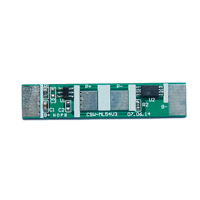ใบรับรอง CE ชุดแบตเตอรี่ลิเธียมไอออน BMS, 3.2V 2A 1S BMS บอร์ดความหนา 0.2-7 มม